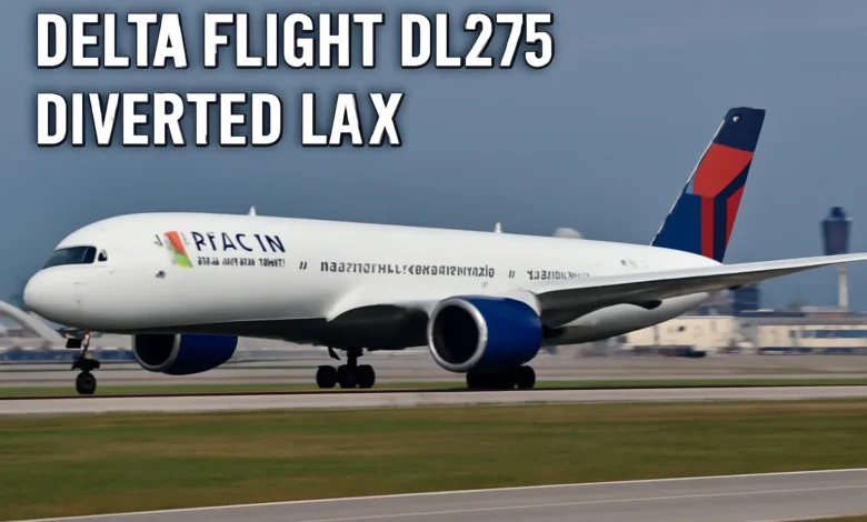 Delta Flight DL275 Diverted LAX